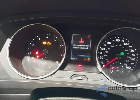 2018 Volkswagen Tiguan 2.0T Se/2.0T Sel из США, поврежденный, VIN 3VV3B7AX0JM076569